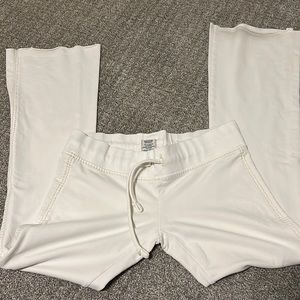 White true religion sweatpants